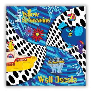 The Beatles Yellow Submarine Wall Decals de Mudpuppy