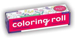 Flower Garden Mini Coloring Roll de Mudpuppy