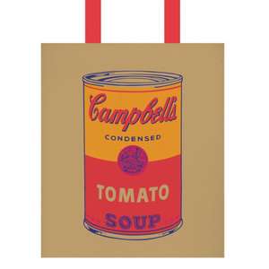 Warhol Campbell's Soup Tote Bag de Galison