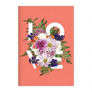 Say It with Flowers Love A5 Journal de Galison