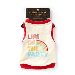 Life Of The Party Dog Tank - Size M de Brass Monkey