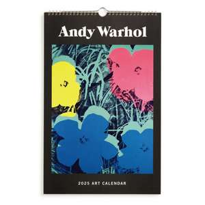 Andy Warhol 2025 Wall Calendar de Galison