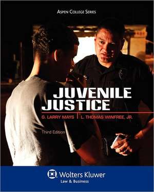 Juvenile Justice, Third Edition de Mays