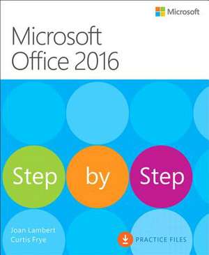 Microsoft Office 2016 Step by Step de Curtis Frye