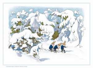 Gnomes in the Snow Advent Calendar de Ernst Kreidolf