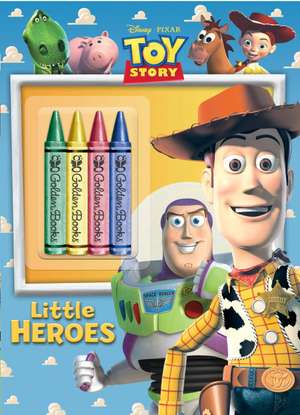 Little Heroes [With 4 Crayons] de Barbara Nelson