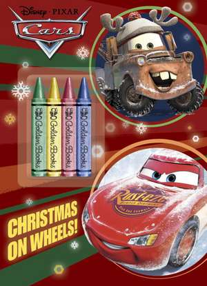 Christmas on Wheels! [With Crayons] de Frank Berrios