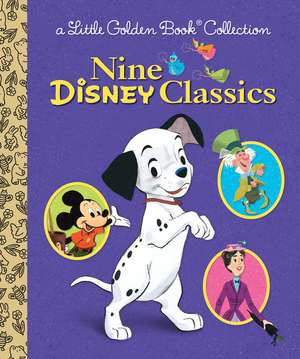 Nine Disney Classics (Disney Classic) de Golden Books