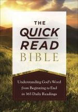 The Quick-Read Bible de Harvest House Publishers