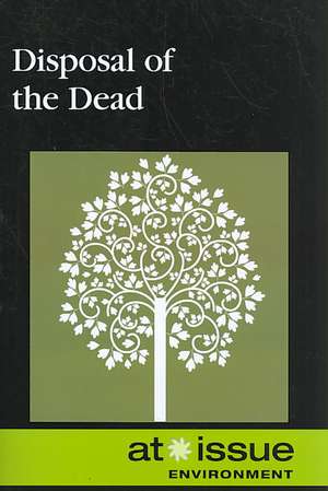 Disposal of the Dead de Diane Andrews Henningfield