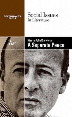 War in John Knowles's a Separate Peace de Dedria Bryfonski