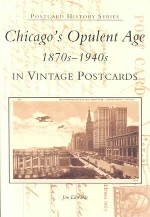 Chicago's Opulent Age 1870s-1940s in Vintage Postcards de Jim Edwards