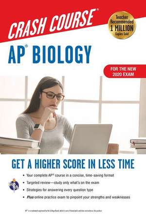 Ap(r) Biology Crash Course, Book + Online de Michael D'Alessio