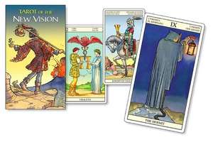 Tarot of the New Vision Deck [With Instructional Booklet] de Pietro Alligo