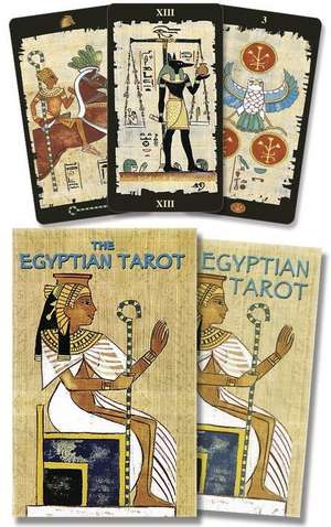 The Egyptian Tarot Cards Kit de S. Alasia