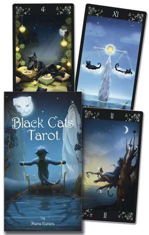 Black Cats Tarot Deck de Maria Kuara