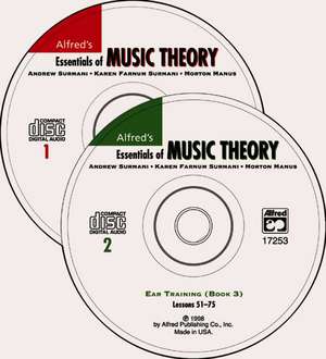 Essentials of Music Theory 1 & 2: Ear Training-Books 1,2,3 de Karen Surmani