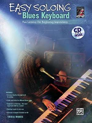 Easy Soloing for Blues Keyboard de Tricia Woods