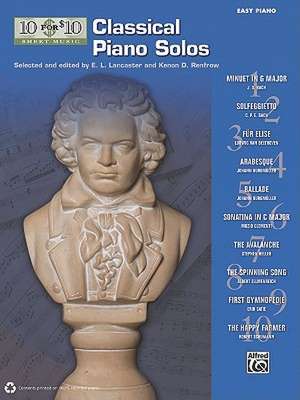 10 for 10 Sheet Music Classical Piano Solos: Piano Solos de E. L. Lancaster