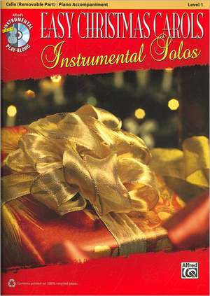 Easy Christmas Carols Instrumental Solos for Strings de Bill Galliford