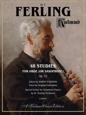 48 Studies for Oboe (or Saxophone), Op. 31 de W F Ferling