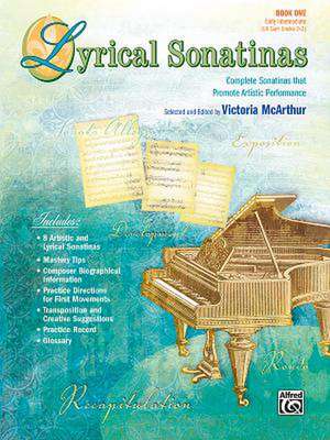 Lyrical Sonatinas, Bk 1 de Victoria McArthur