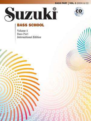 Suzuki Bass School, Vol 1: Bass Part, Book & CD de Shinichi Suzuki