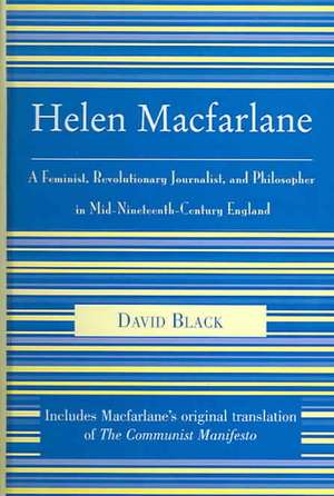 Helen MacFarlane de David Black