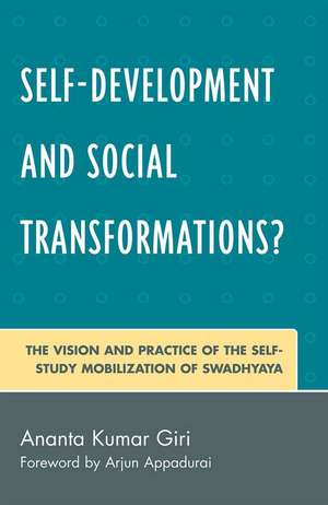 Self-Development and Social Transformations? de Ananta Kumar Giri