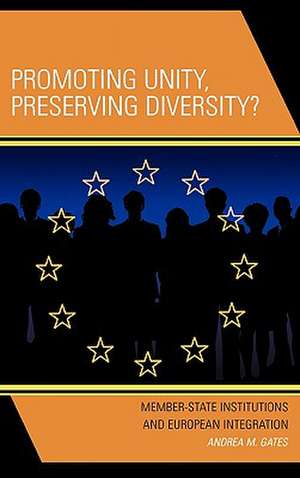 Promoting Unity, Preserving Diversity de Andrea M. Gates