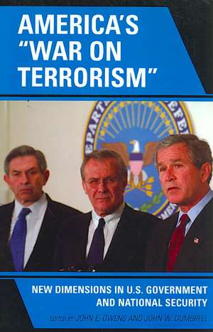 America's "War on Terrorism"