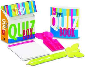 The Teen Quiz Box [With Notepad and Two Foldz Flat Glittery Pens and Booklet of Quizzes] de Andrews McMeel Publishing