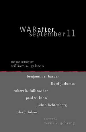 War After September 11