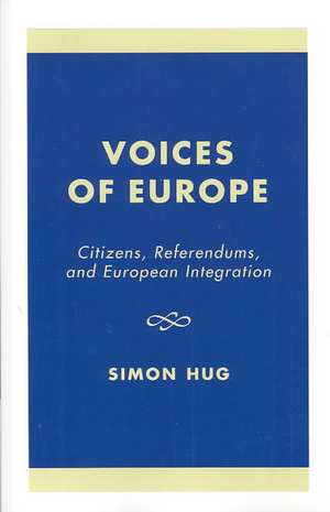 Voices of Europe de Simon Hug