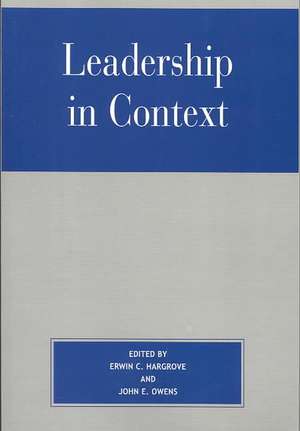 Leadership in Context