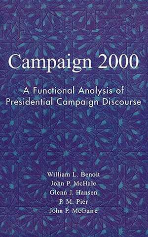 Campaign 2000 de William L. Benoit