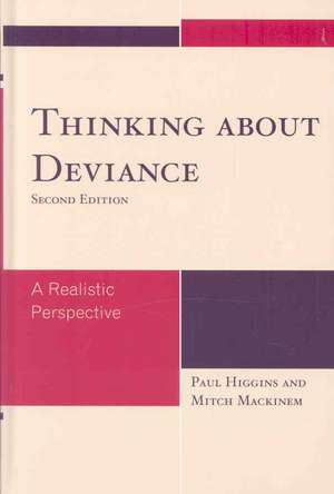 Thinking about Deviance de Paul Higgins