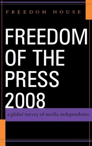 Freedom of the Press de Freedom House