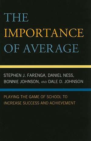 The Importance of Average de Stephen Farenga