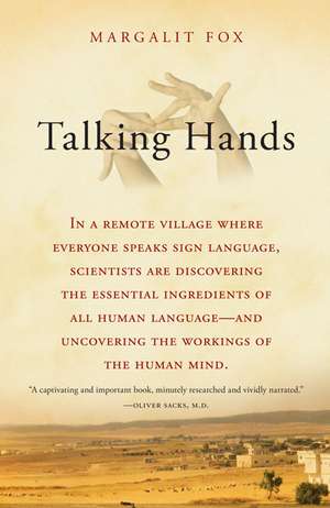 Talking Hands de Margalit Fox