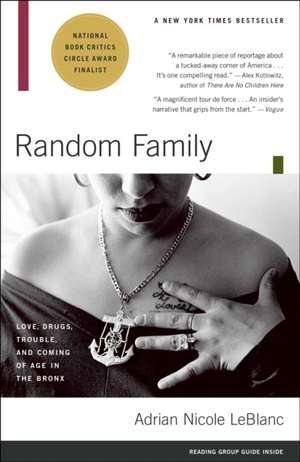 Random Family: Love, Drugs, Trouble, and Coming of Age in the Bronx de Adrian Nicole LeBlanc