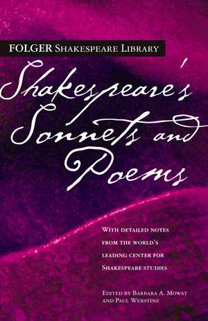 Shakespeare's Sonnets & Poems de William Shakespeare