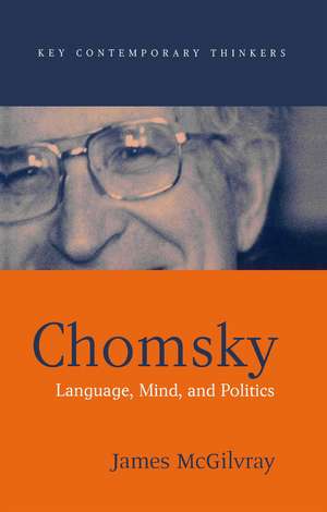 Chomsky – Language, Mind and Politics de J McGilvray