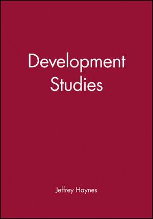 Development Studies de Haynes