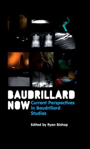 Baudrillard Now – Current Perspectives in Baudrillard Studies de R Bishop