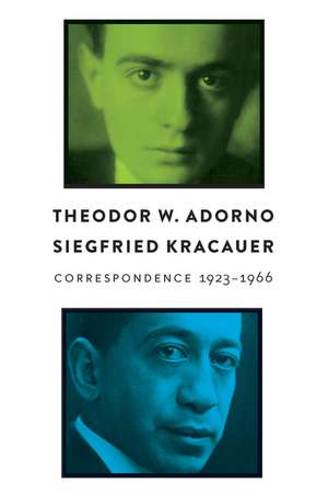 Correspondence – 1923–1966 de Adorno