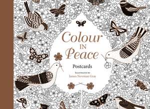 Colour in Peace Postcards de James Newman Gray