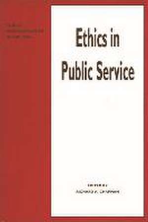 Ethics in Public Service de Richard A Chapman