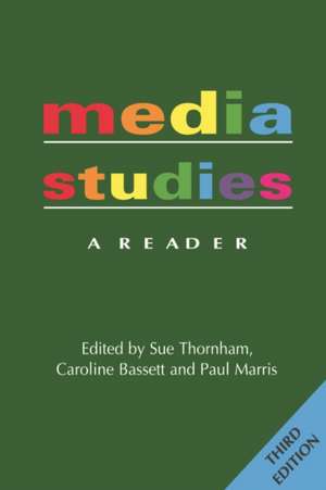 Media Studies de Sue Thornham