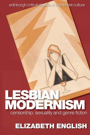 Lesbian Modernism de Elizabeth English